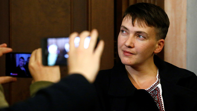 Генпрокурор Украины внёс в Раду представление на арест Савченко