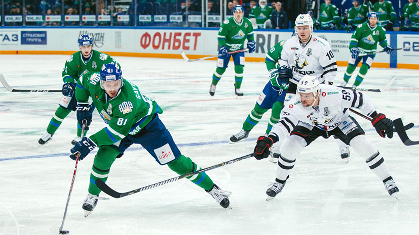 «Трактор» победил «Салавата Юлаева» в первом матче серии плей-офф КХЛ