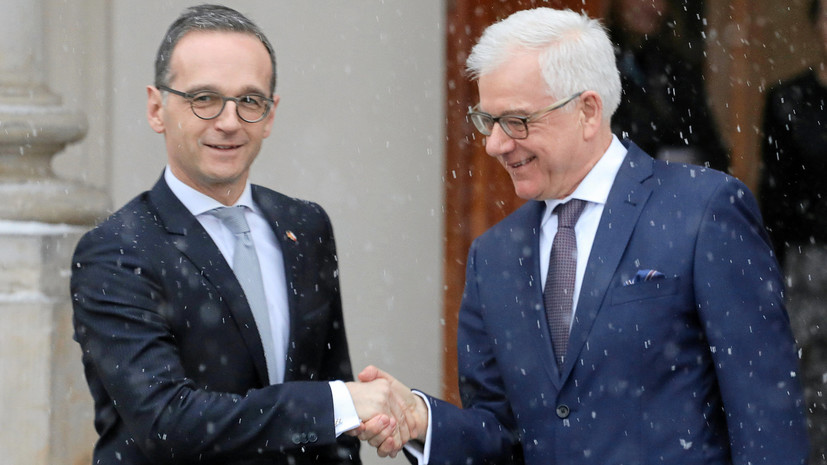 Польша и Германия выступили за оживление «Веймарского треугольника»