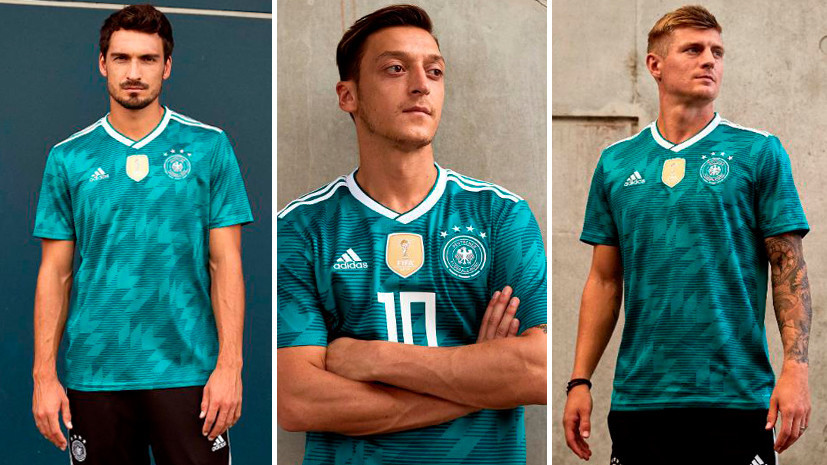 Сборная Германии по футболу представила гостевую форму на ЧМ-2018