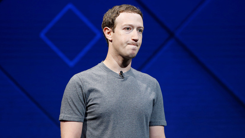 Глава Facebook потерял более $6 млрд из-за скандала с Cambridge Analytica