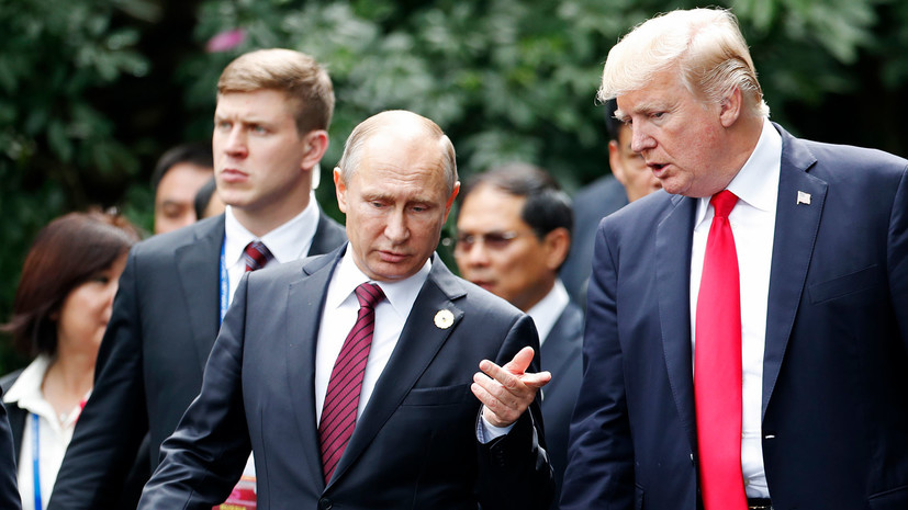 «Не исключаю нашей скорой встречи»: Трамп поздравил Путина с победой на президентских выборах