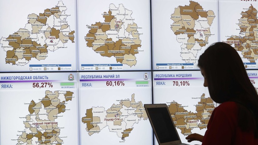 Результаты президентских выборов в России отменены на 14 участках