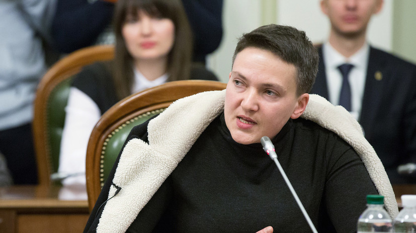 Комитет Верховной рады рекомендовал лишить Савченко депутатской неприкосновенности
