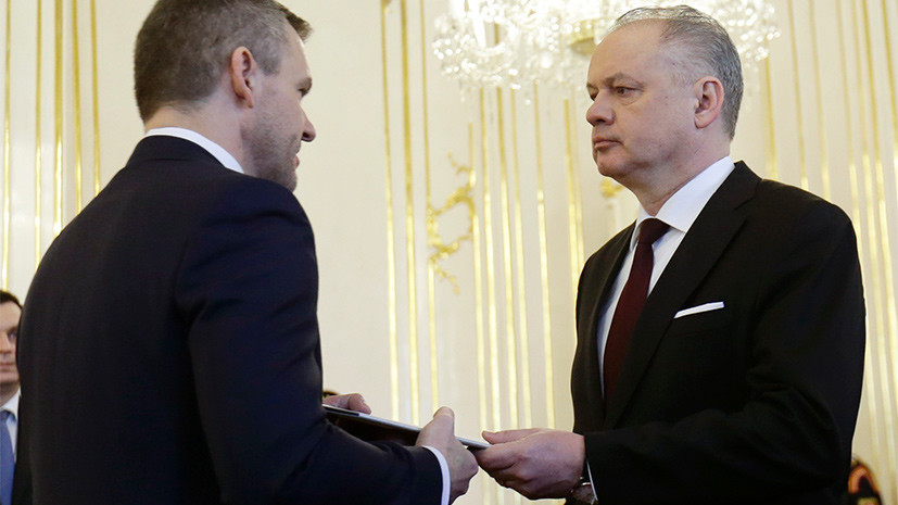 Президент Словакии назначил нового премьера страны