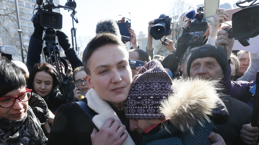 Сестра Савченко: Надежда прибыла на заседание Рады с вещами для тюрьмы