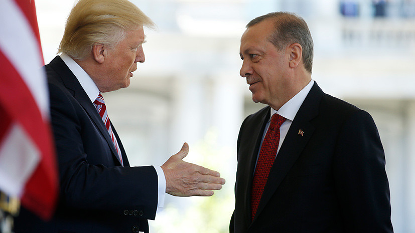 Трамп и Эрдоган обсудили отношения между США и Турцией