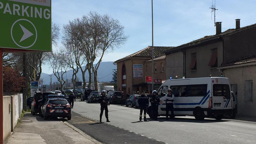 При захвате заложников на юге Франции есть погибшие