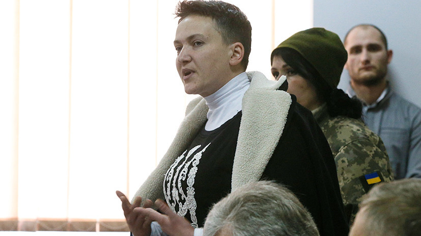 «Ещё раз докажу народу Украины, что такое герой»: Савченко объявила голодовку в СИЗО