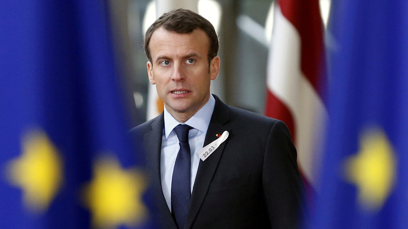 Макрон заявил, что уровень террористической угрозы во Франции остаётся высоким