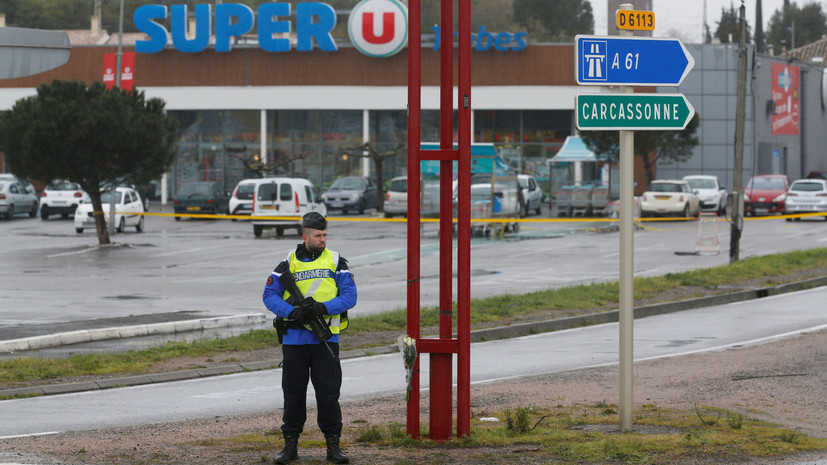 Второй человек задержан по делу о захвате заложников в супермаркете на юге Франции