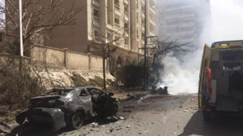 При взрыве в египетской Александрии погиб один человек