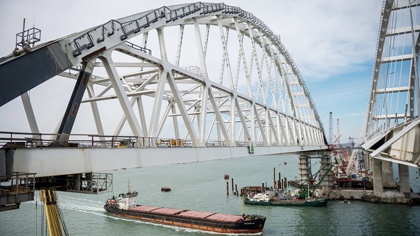 На Украине заявили о намерении сделать всё, чтобы воспрепятствовать движению по Крымскому мосту