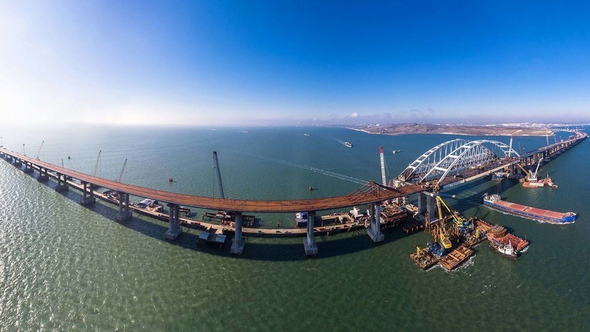 В Крыму назвали маразмом намерение Украины подготовить план по блокировке Крымского моста