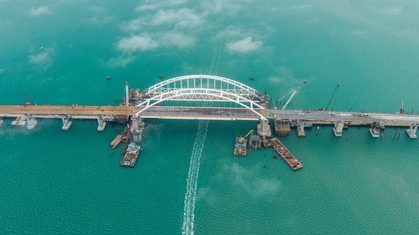 В Крыму прокомментировали заявление на Украине о планах блокировать работу Крымского моста