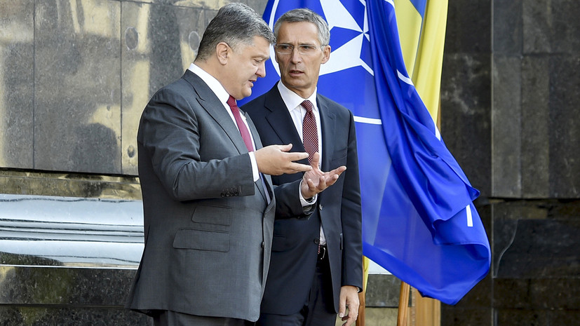 В Киеве заявили о намерении выйти на формат углублённого партнёрства с НАТО