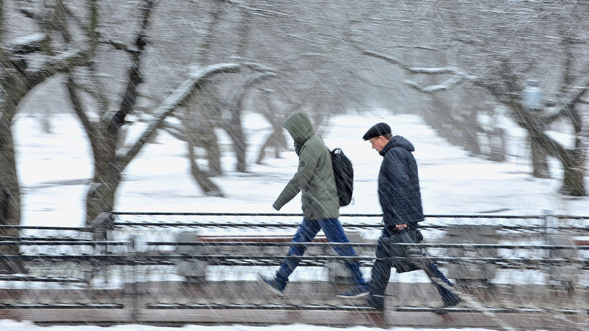 В Москве 27 марта ожидается до +2 °С