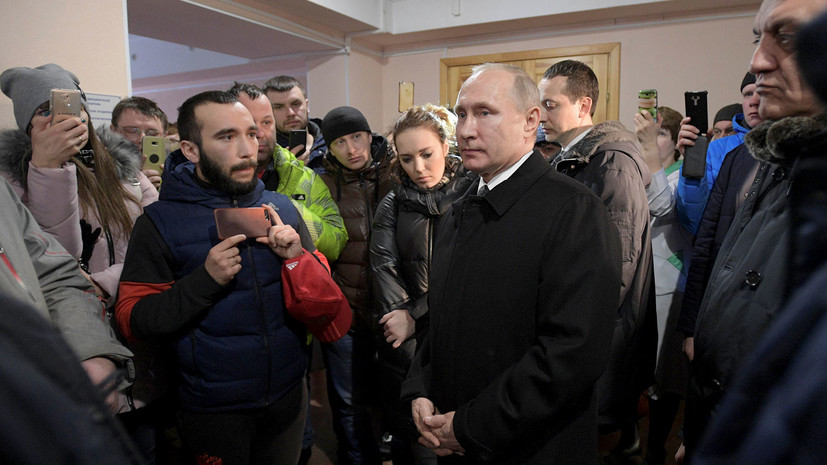 Путин о трагедии в Кемерове: никто ничего скрывать не собирается
