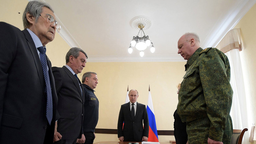 Тулеев извинился перед Путиным за трагедию в Кемерове