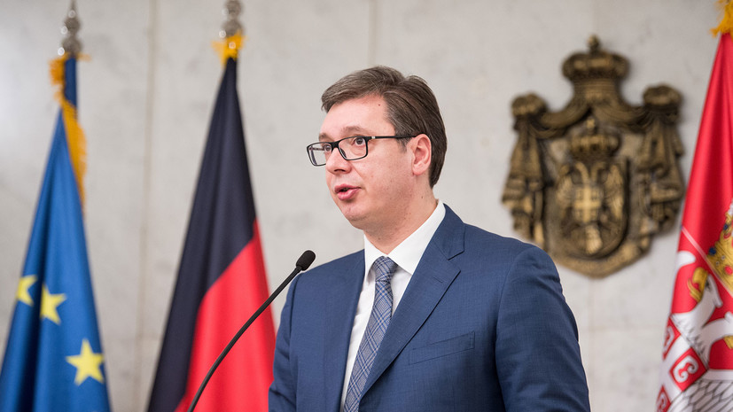 Вучич заявил, что Сербия не будет высылать российских дипломатов