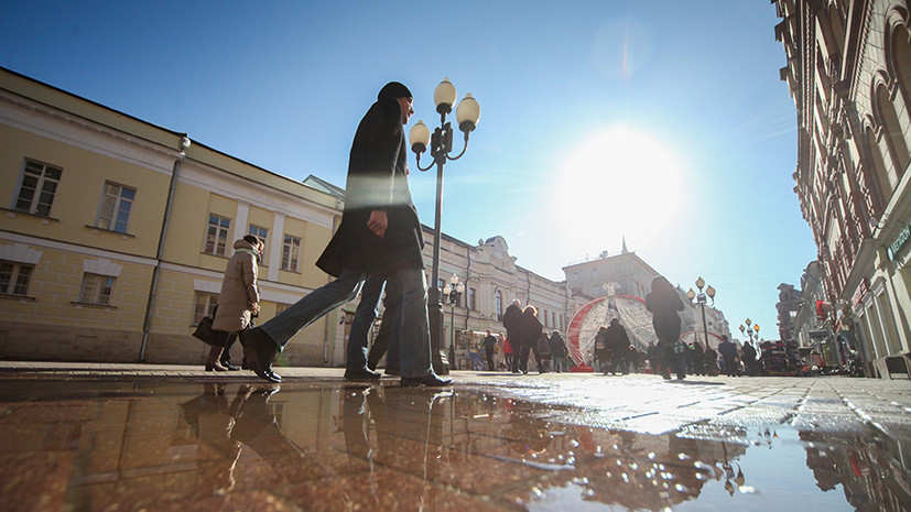 В Москве 29 марта ожидается до +1 °С