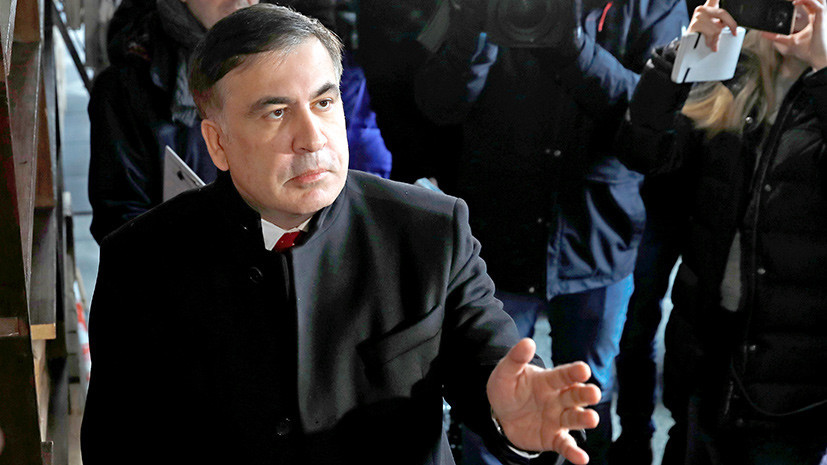 Саакашвили обвинил сотрудников правоохранительных органов Украины в ограблении