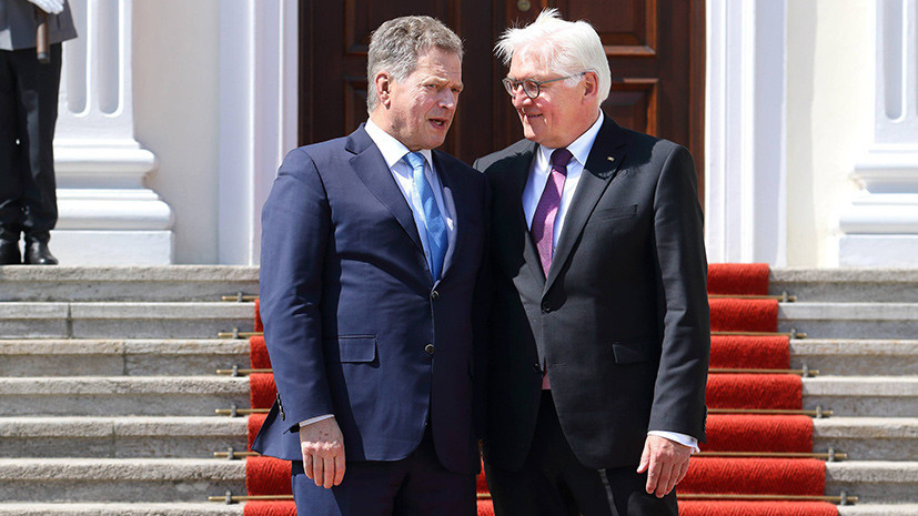 Президенты Германии и Финляндии обсудили по телефону отношения ЕС и России