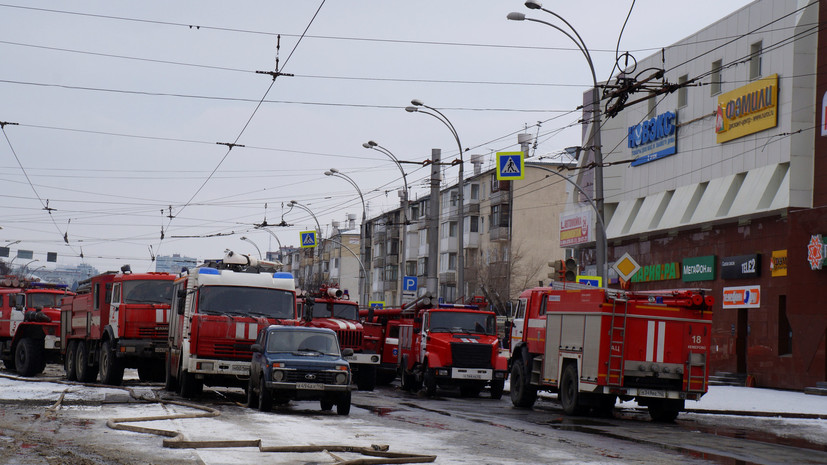 МЧС: администрации и охраны ТЦ в Кемерове не было на месте во время прибытия пожарных
