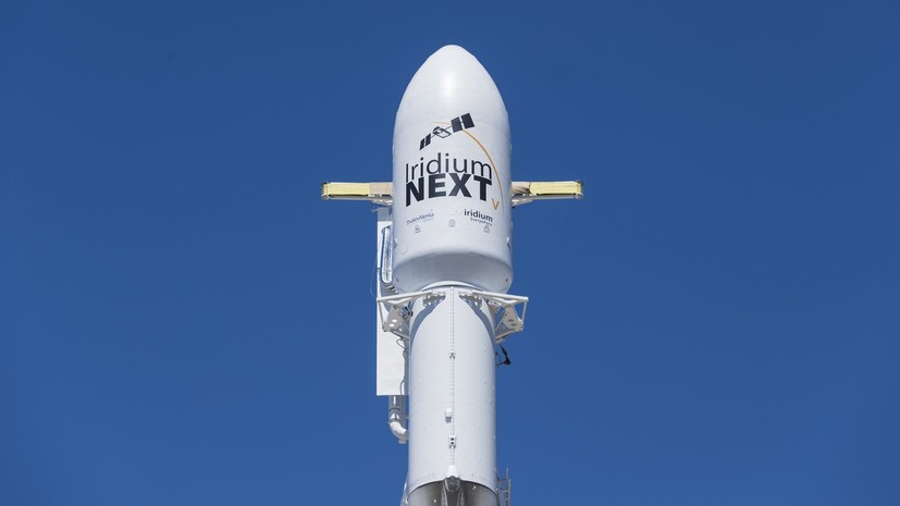 SpaceX произвела запуск ракеты Falcon 9 с 10 спутниками