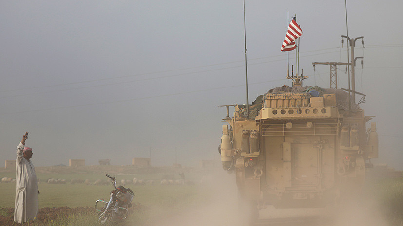 В Сирии погибли двое военных коалиции США