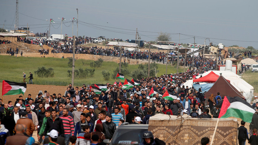 Аббас объявил в Палестине день траура по погибшим в секторе Газа