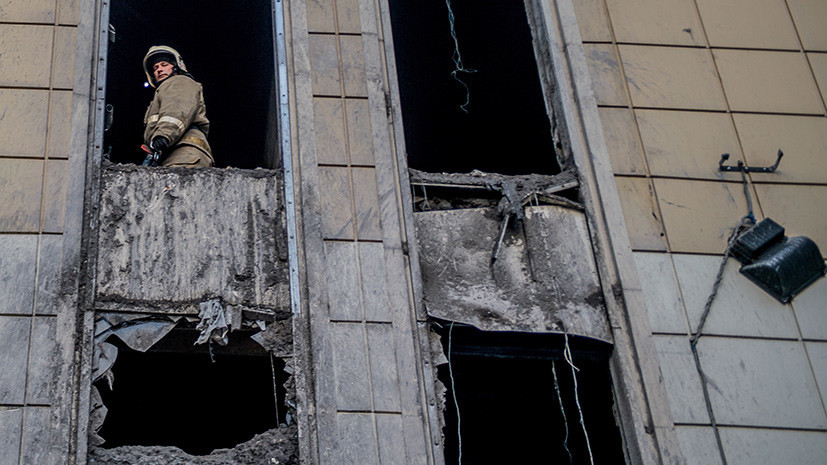 СК проверит претензии к работе экстренных служб при пожаре в кемеровском ТЦ