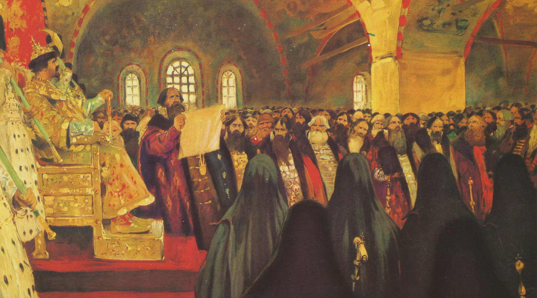 Призвание Михаила Федоровича Романова на царство 14 марта 1613 года