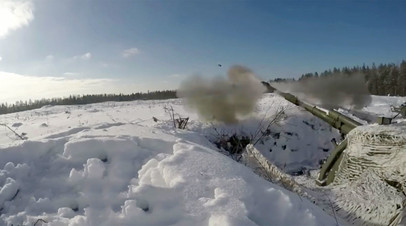 Стрельба с использованием модернизированных снарядов 2К25 («Краснополь-М»)