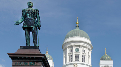 Monument to Alexander II, Helsinki, Finland