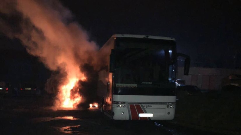 Депутат горсовета Львова сообщил о поджоге польского автобуса радикалами