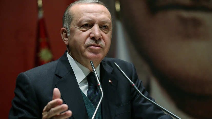Эрдоган обвинил Израиль в проведении политики террора