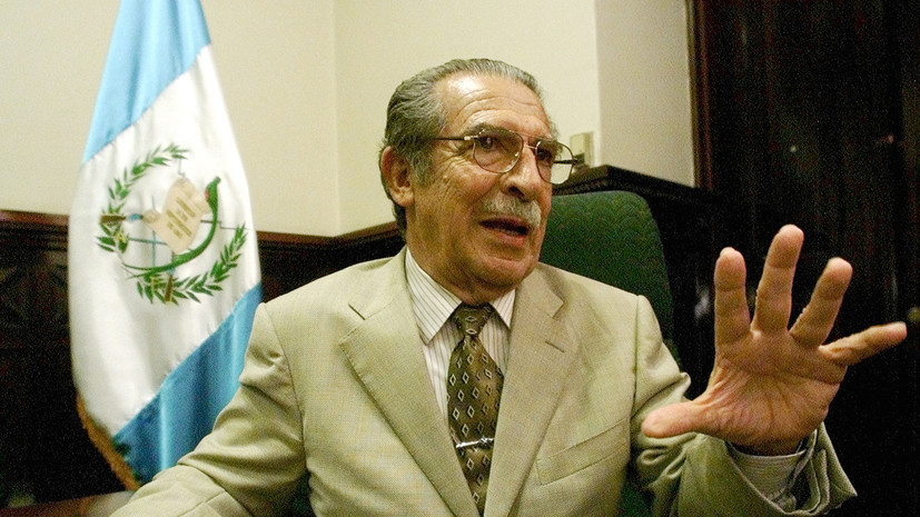 Скончался бывший диктатор Гватемалы Риос Монтт