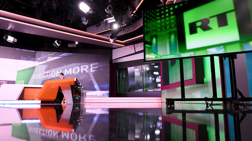 Еженедельная телеаудитория RT выросла более чем на треть и равна 100 млн