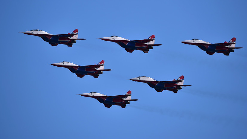 Сербия обсуждает с Россией и Белоруссией поставку истребителей МиГ-29