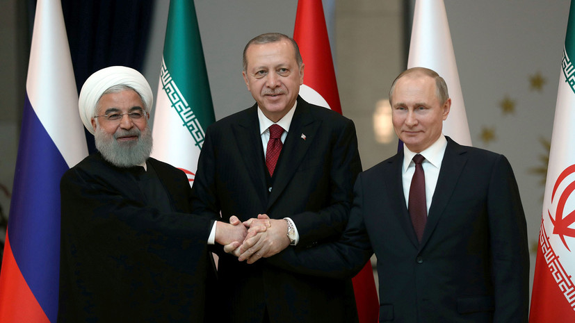 Какой выход из сирийского кризиса предлагают президенты России, Турции и Ирана