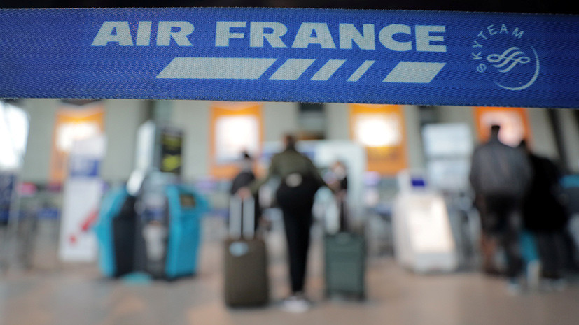 Air France отменила 30% рейсов 7 апреля из-за забастовки сотрудников