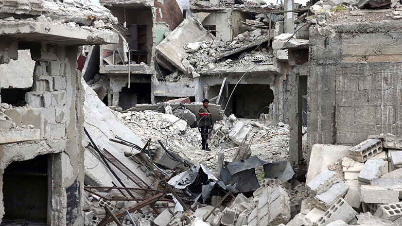 В Минобороны сообщили об ухудшении обстановки в сирийском городе Дума