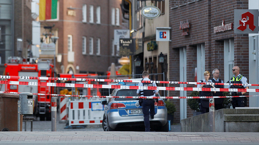МВД Германии уточнило число жертв наезда на людей в Мюнстере 