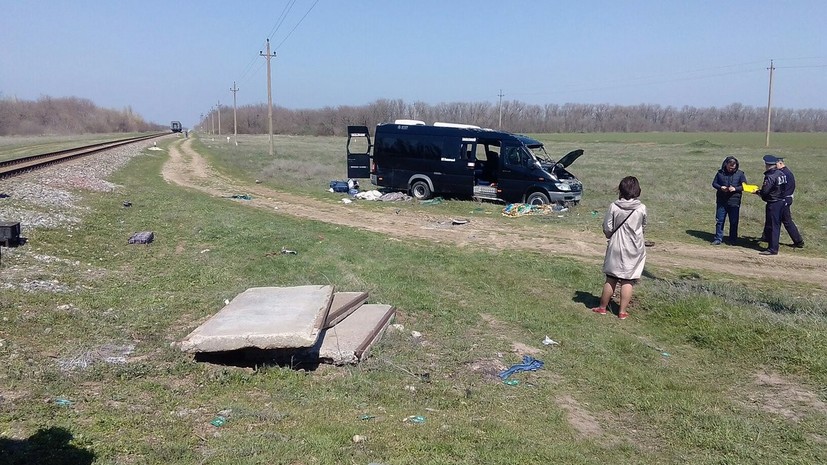В Крыму сообщили об увеличении числа пострадавших в аварии на железнодорожном переезде