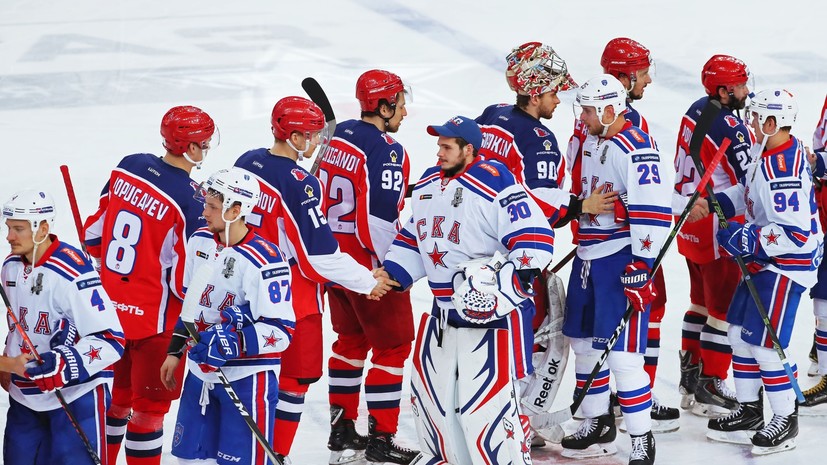  Хоккеисты СКА стали бронзовыми призёрами чемпионата России