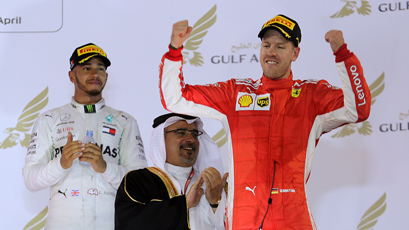 Феттель победил в Гран-при «Формулы-1» в Бахрейне