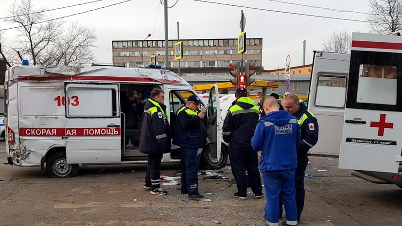 Возросло число пострадавших в ДТП со «скорой» в Москве 