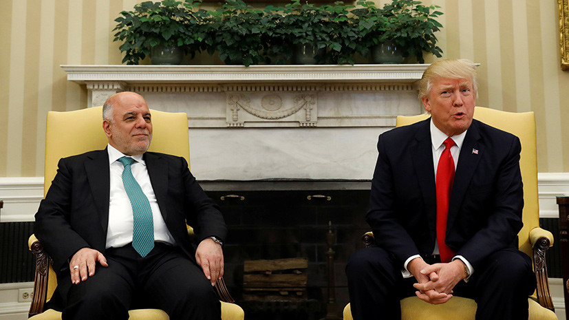  Трамп и премьер Ирака обсудили ситуацию в Сирии