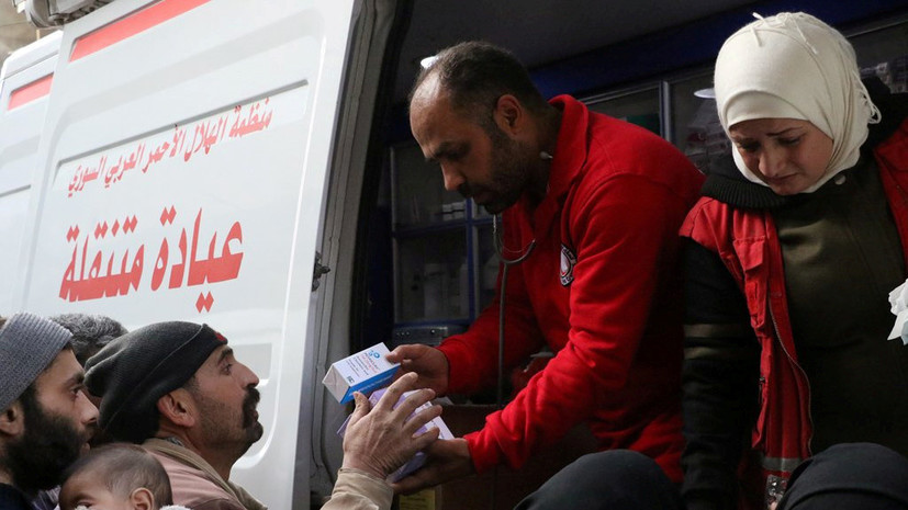 Врачи в Сирии опровергли данные о поступлении больных с признаками химического отравления